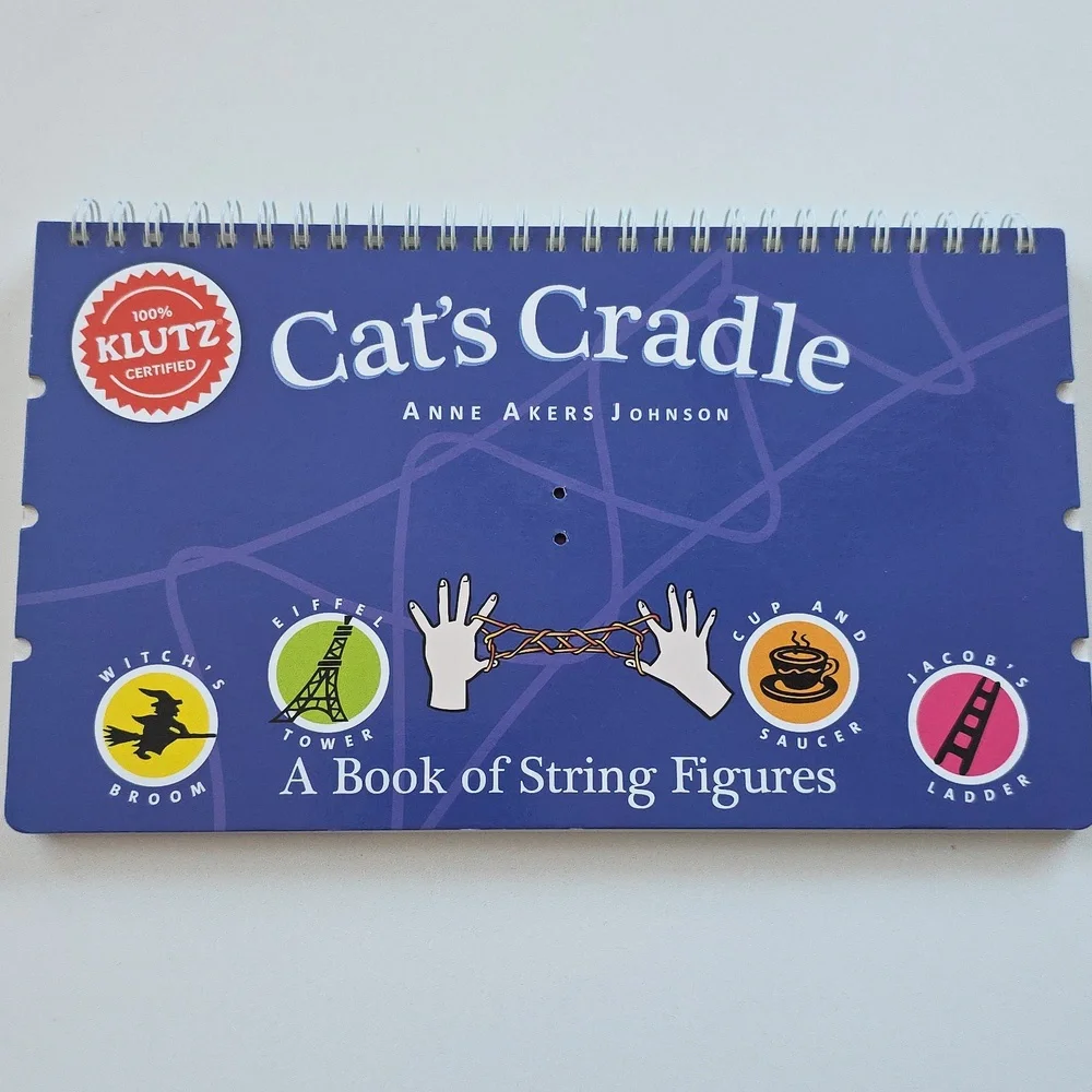 Children's Book - A Book Of String Figures - Cat's Craddle